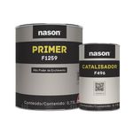 Kit Primer PU F1259 Cinza 900ml Nason - Axalta