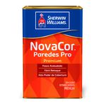 SHERWIN WILLIAMS NOVACOR PAREDE PRO BRANCO FOSCO 18LT