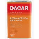 DACAR RESINA ACRILICA BASE AGUA 18LT