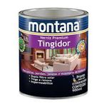 VERNIZ PREMIUM TINGIDOR BASE ÁGUA IMBUIA BRILHANTE 900ML MONTANA