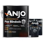 KIT ANJO PISO BLINDADO PU CINZA N6 +3 COMP B 3,6LT POLIDO