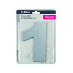 ATLAS NUMERO PARA CASA ADESIVO 1 ACM ESP PR3002/1