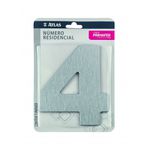 ATLAS NUMERO PARA CASA ADESIVO 4 ACM ESP PR3002/4