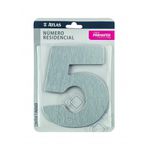 ATLAS NUMERO PARA CASA ADESIVO 5 ACM ESP PR3002/5