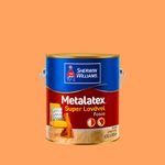 Tinta AcrÍlica Metalatex Fosco Super LavÁvel Laranja 3,6l Sherwin Williams