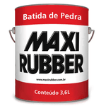 MAXI RUBBER BATIDA DE PEDRA PRETO 3,6L
