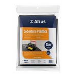 ATLAS LONA PLASTICA PRETA 4MX4MX