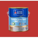 Tinta Esmalte Base Agua Eco Brilhante Vermelho Sherwin Williams 3,6l