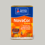 Tinta AcrÍlica Novacor Extra Mais Rendimento Fosco Sherwin Williams Elemento Cinza 18l