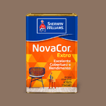 Tinta AcrÍlica Novacor Extra Mais Rendimento Fosco Sherwin Williams Marrom Historico 18l