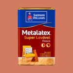 Tinta AcrÍlica Metalatex Fosco Super LavÁvel Terracota 18l Sherwin Williams