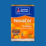 Tinta Acrilica Fosca Novacor Extra Azul Índico 18l- Sherwin Williams