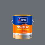 Tinta Esmalte SintÉtico Novacor Brilhante Cinza Escuro 3,6l- Sherwin Williams