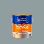 Tinta Esmalte SintÉtico Novacor Brilhante Cinza MÉdio 3,6l- Sherwin Williams