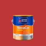 Tinta Esmalte SintÉtico Novacor Brilhante Vermelho 3,6l- Sherwin Williams