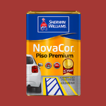 Tinta Acrilica Novacor Piso Vermeho 18l- Sherwin Williams