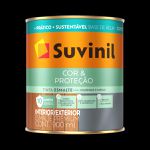 Esmalte Cor e Proteção Base Água Branco Acetinado 900ML - Suvinil 