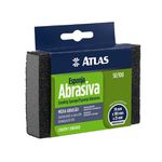 Esponja abrasiva media abrasão - 50/100 - Atlas