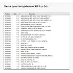 Kit turbo Fiat - Fire 1.0 / 1.4 8V sem turbina