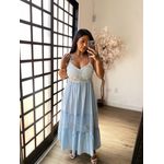 Vestido Rendado Daniela 5173 - Azul C042