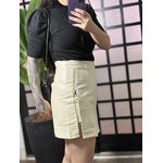 Short saia courinho Luzia 2256- Offwhite