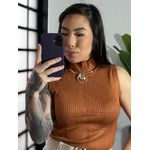 Regata tricô Raquel 8060- Terracota