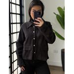Casaco botoes giane 3901- preto 