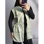 Colete alongado ariane 1632 - Verde