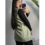 Colete alongado ariane 1632 - Verde