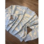 Blusa Trico mosaico Taila LV2172- Azul