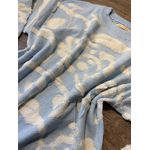 Blusa Trico mosaico Taila LV2172- Azul