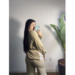 Calça Bordada Jessica 3346- Bege