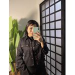 Camisa Linho Marta 33563 - Preto 