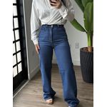 Calça wide leg 150- Lavagem escura