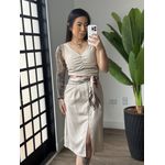 Conjunto saia Sabrina 2127 - Bege 