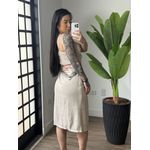 Conjunto saia Sabrina 2127 - Bege 