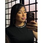 Colar malha entrelaçada 5361 - prata 