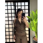 Conjunto Mafalda 61013 - Marrom