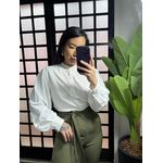 Camisa gola padre Bela 99202 - Branco 