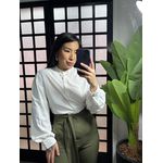 Camisa gola padre Bela 99202 - Branco 