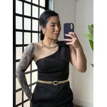 Macacão Alfaiataria Joana 7001 - Preto 