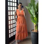 Vestido Lesi 802 - Laranja 