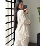 Camisa Linho Joana - 3593 Cru 