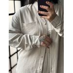 Camisa Linho Joana - 3593 Cru 