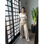 Calça Alfaitaria Raquel 1604 - Bege 