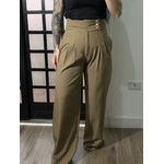 Calça Pantalona Fati 1342 - Bege Escuro 