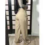 Calça Pantalona Fati 1342 - Bege Claro 