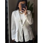 Blazer Alongado Aline 812 - Branco 