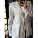 Blazer Alongado Aline 812 - Branco 