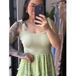 Vestido Bella Tule 2984 - Verde 